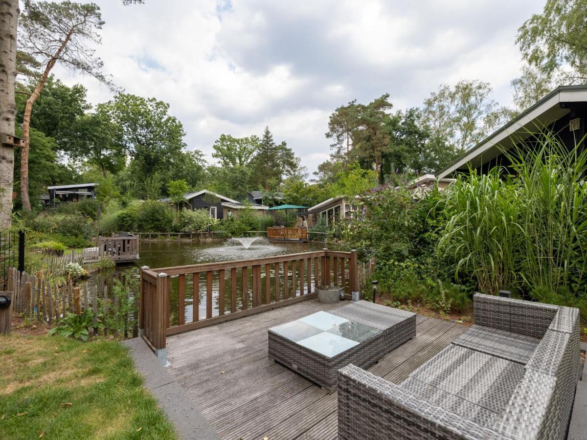 Cozy Chalet With A Jetty Nearby De Veluwe Villa Hoenderloo Exterior foto